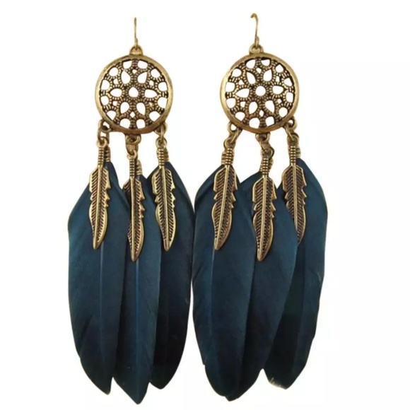 Feather Earrings Jewelry - ❤Bohemia feather earrings.❤